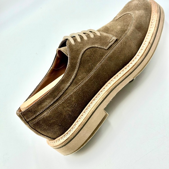 Brunello Cucinelli Suede Derby's Mens SZ 41 - Picture 7 of 14